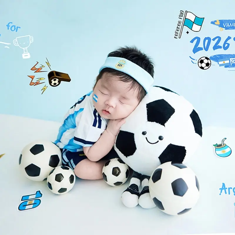 Argentina FIFA World Cup Newborn Photography Set - Baby Boy Props